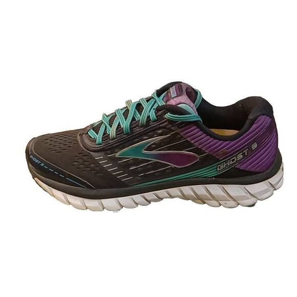 Brooks Ghost Shoes‎ Men\'s Size 10 Running Black & Teal  Model 120225B092 main image 4